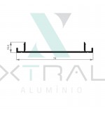 XTL-576 - (DS-012) - PESO LINEAR: 0,389kg/m