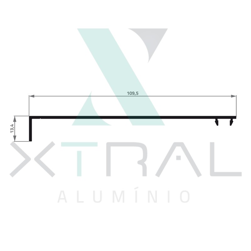 XTL-577 - (DS-041) - PESO LINEAR: 0,518kg/m