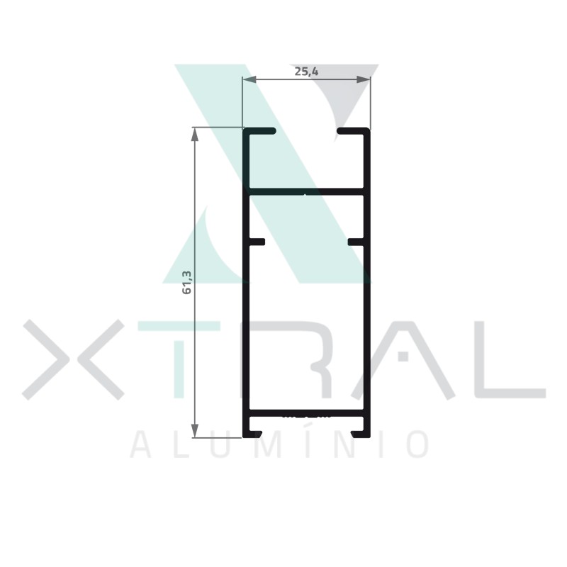 XTL-580 - (XS-241) - PESO LINEAR: 0,723kg/m