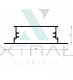 XTL-594 - (XG-022) - PESO LINEAR: 1,058kg/m