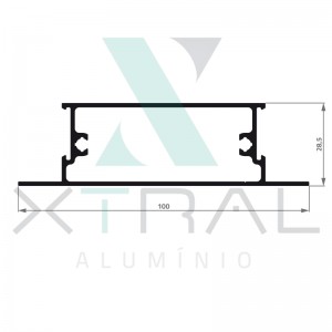 XTL-594 - (XG-022) - PESO LINEAR: 1,058kg/m