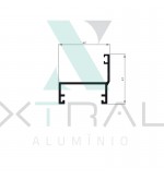 XTL-595 - (Y-181) - PESO LINEAR: 0,578kg/m