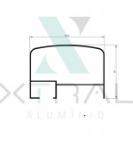 XTL-609 - (AM-07) - PESO LINEAR: 1,116kg/m