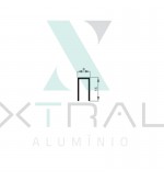 XTL-614 - (AL-644) - PESO LINEAR: 0,098kg/m