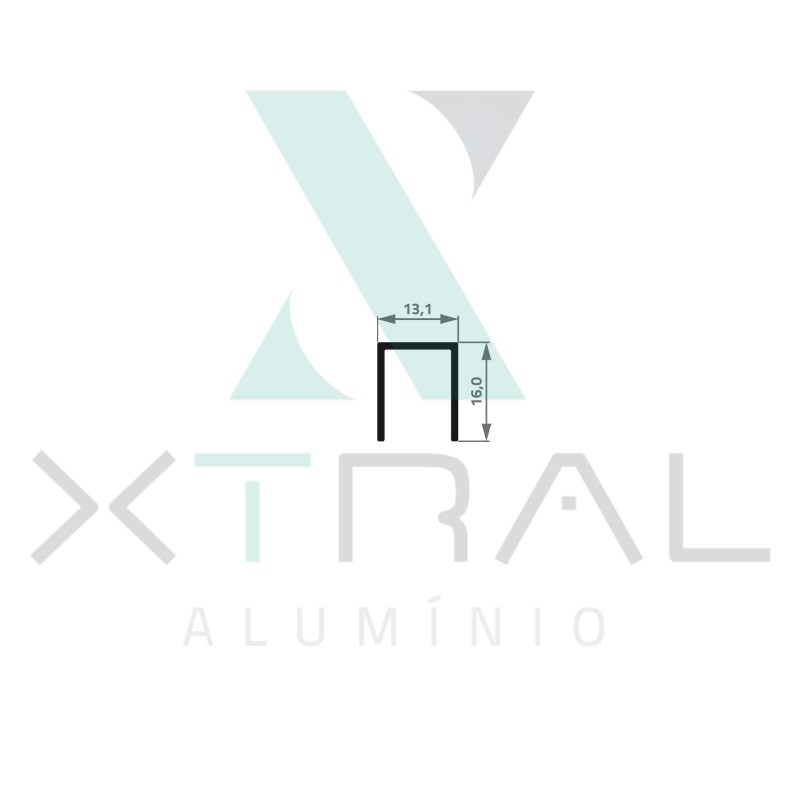 XTL-615 - (AM-02) - PESO LINEAR: 0,133kg/m