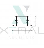 XTL-628 - (P-078) - PESO LINEAR: 0,728kg/m