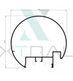 XTL-642 - (TMR-623) - PESO LINEAR: 2,05kg/m