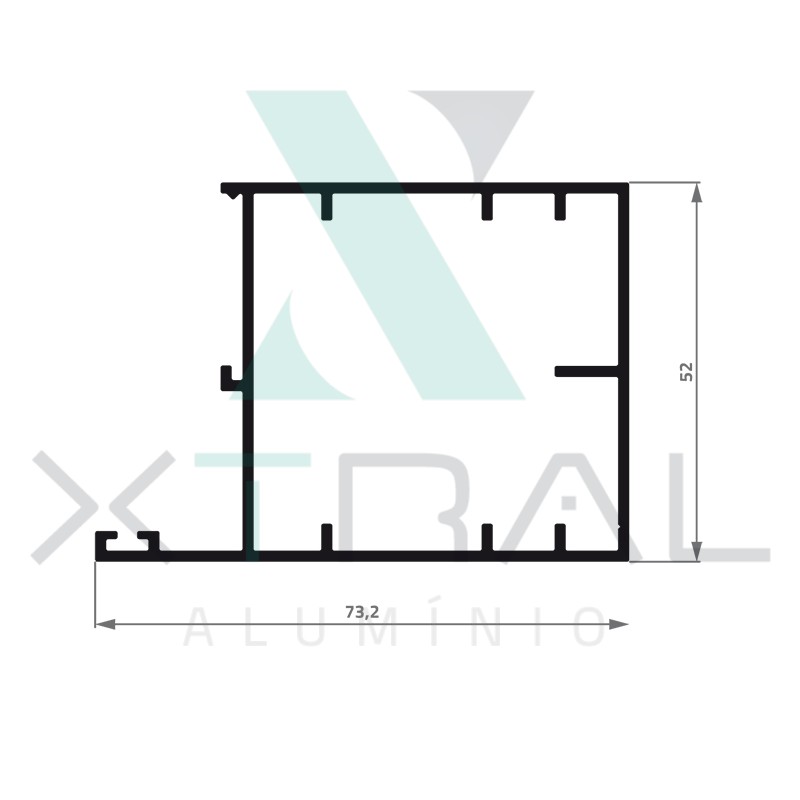 XTL-644   (42061) - PESO LINEAR: 1,103kg/m