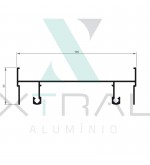 XTL-646 - (XS-015) - PESO LINEAR: 0,878kg/m