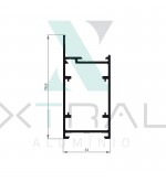 XTL-651 - (XG-043) - PESO LINEAR: 0,935kg/m