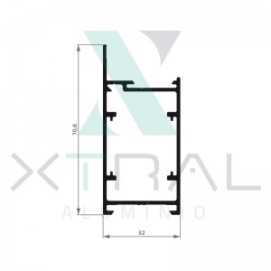 XTL-651 - (XG-043) - PESO LINEAR: 0,935kg/m