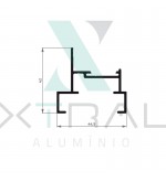 XTL-661 - (XG-063) - PESO LINEAR: 0,549kg/m