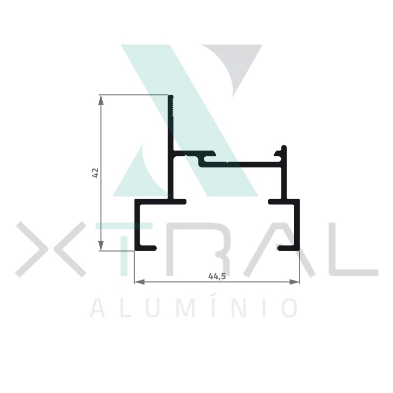 XTL-661 - (XG-063) - PESO LINEAR: 0,549kg/m
