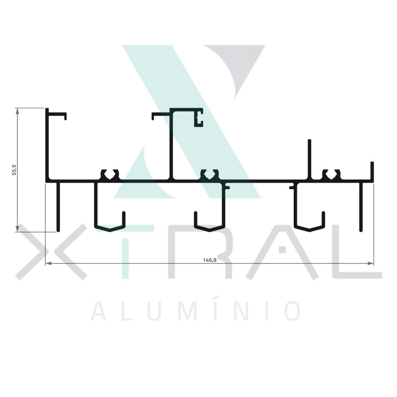 XTL-662 - (XG-011) - PESO LINEAR: 1,995kg/m