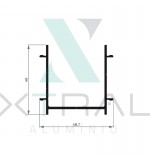 XTL-675 - (CEG-223) - PESO LINEAR: 0,592kg/m