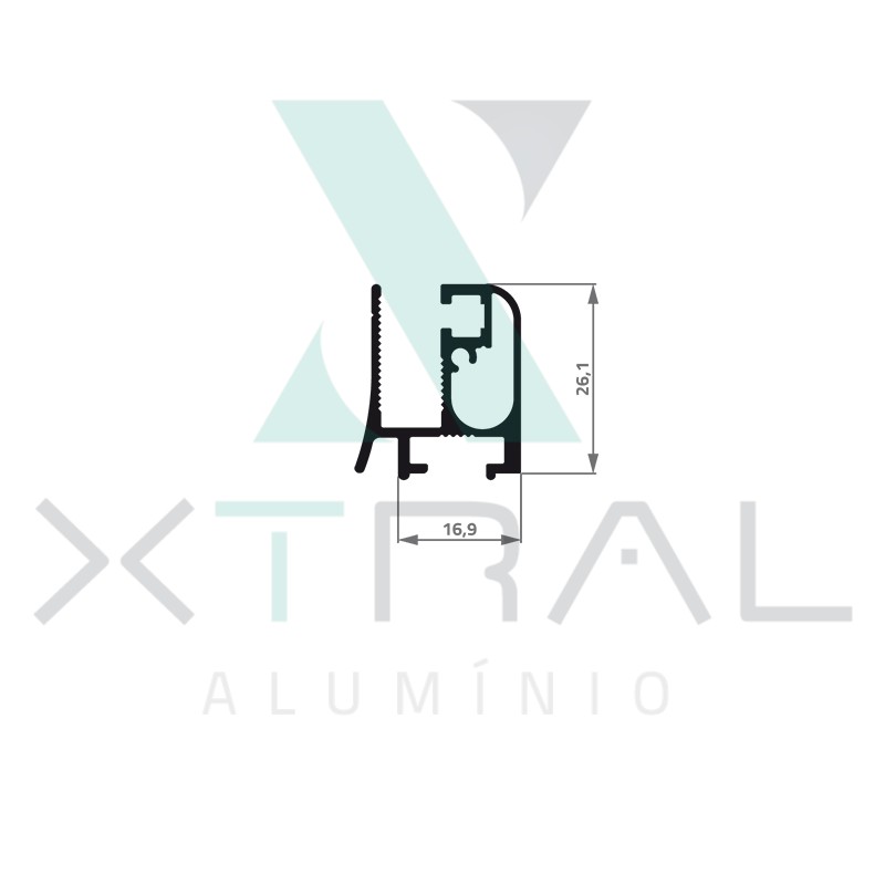 XTL-677 - (CEG-231) - PESO LINEAR: 0,443kg/m