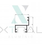 XTL-683 - (Y-140) - PESO LINEAR: 0,393kg/m