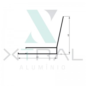 XTL-687 - (DE:01-12/07) - PESO LINEAR: 0,377kg/m
