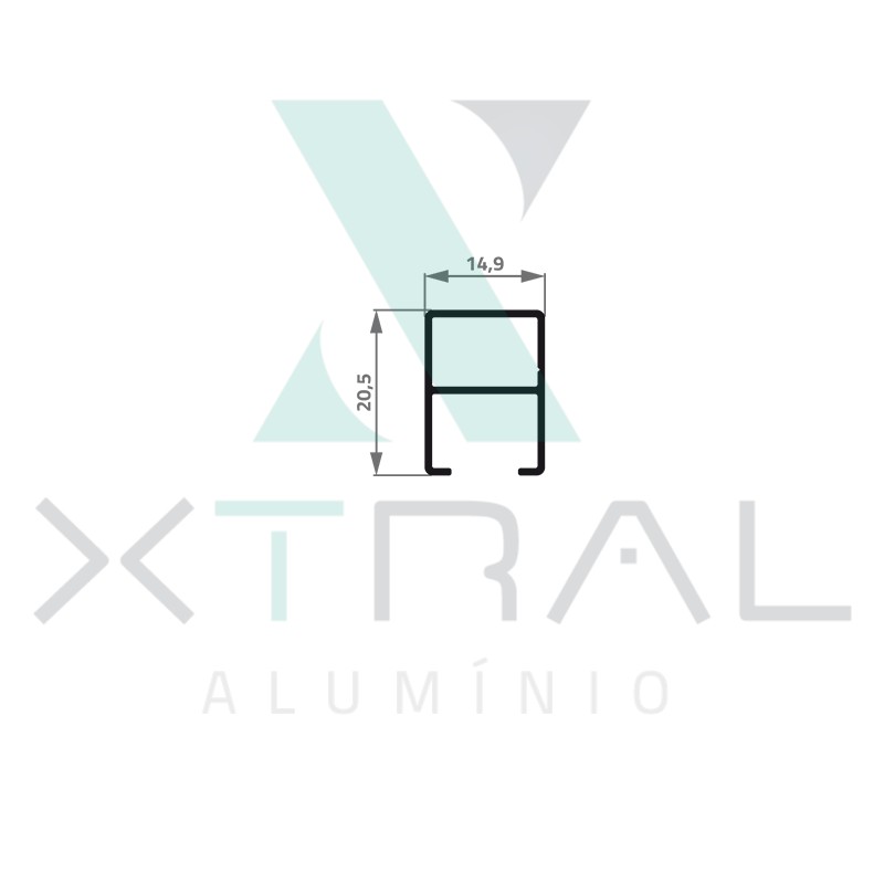 XTL-691 - (72637) - PESO LINEAR: 0,154kg/m