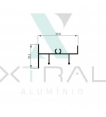 XTL-694 - (72753) - PESO LINEAR: 0,222kg/m