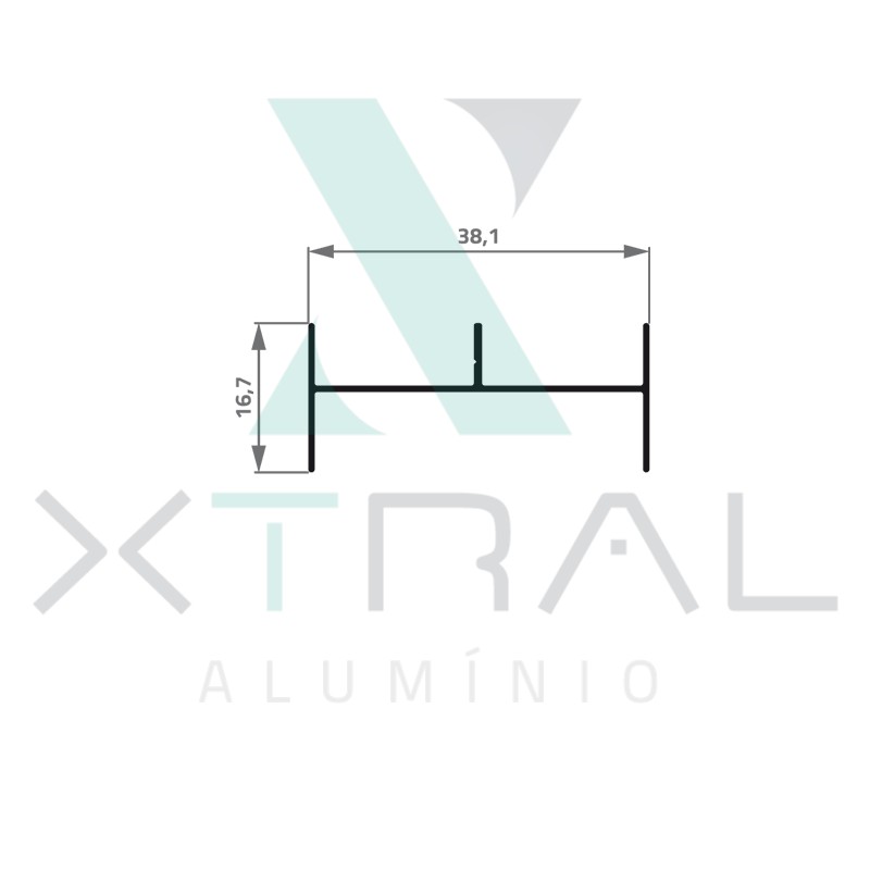 XTL-696 - (72752) - PESO LINEAR: 0,159kg/m