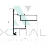 XTL-697 - (MODEL-01-ES-) - PESO LINEAR: 1,458kg/m