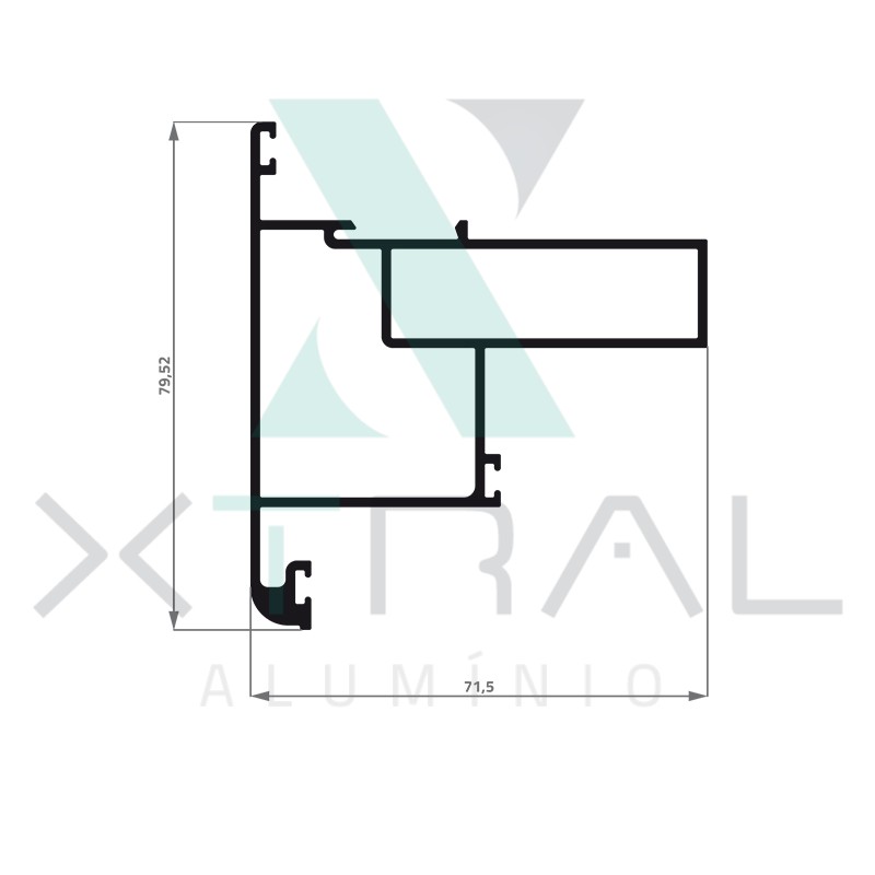 XTL-697 - (MODEL-01-ES-) - PESO LINEAR: 1,458kg/m