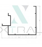 XTL-707 - (PERFIL K/TPC) - PESO LINEAR: 2,979kg/m
