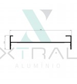 XTL-709 - (ALPC002V) - PESO LINEAR: 1,283kg/m