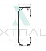XTL-716 - (ALPP005V) - PESO LINEAR: 2,344kg/m