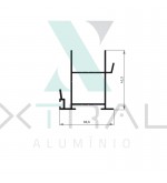 XTL-731 - (XS-069) - PESO LINEAR: 0,533kg/m