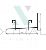 XTL-734 - (XS-228) - PESO LINEAR: 0,609kg/m