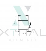 XTL-739 - (XS-056) - PESO LINEAR: 0,539kg/m