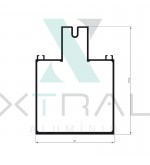 XTL-741 - (XA-375) - PESO LINEAR: 2,447kg/m