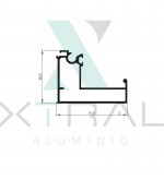 XTL-744 - (XA-230) - PESO LINEAR: 0,769kg/m