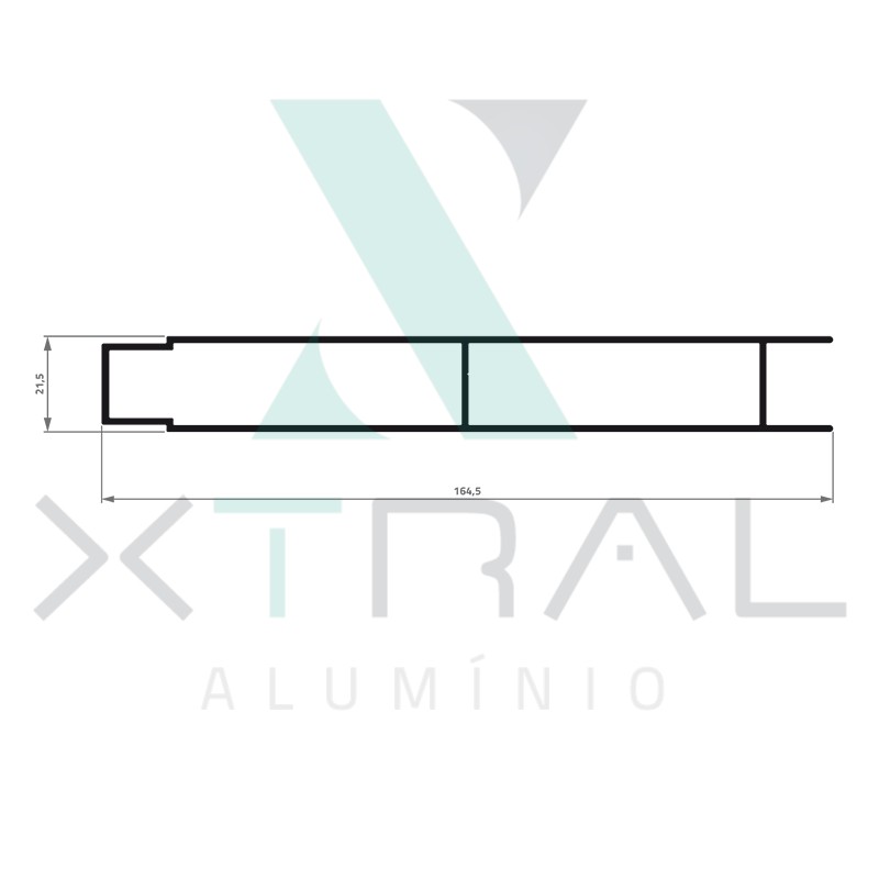 XTL-746 - (CX-189) - PESO LINEAR: 1,57kg/m XTL-746 - (CX-189) - PESO LINEAR: 1,57kg/m