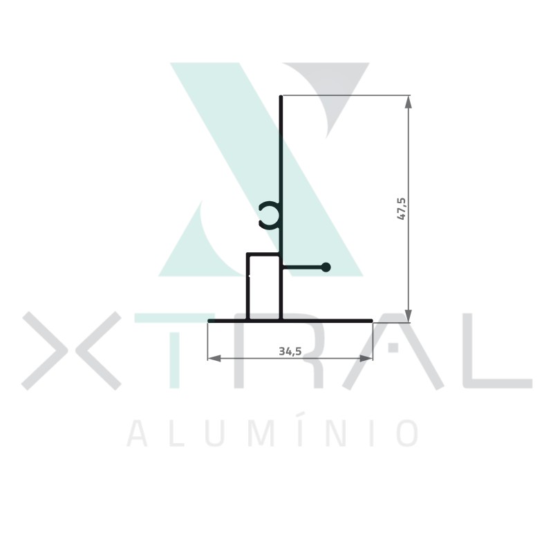 XTL-772 - (MTX-082) - PESO LINEAR: 0,272kg/m