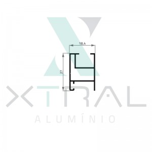 XTL-774 - (MTX-080) - PESO LINEAR: 0,261kg/m