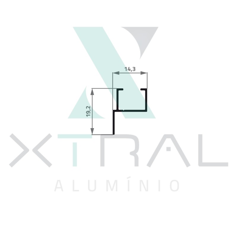 XTL-778 - (MTX-068) - PESO LINEAR: 0,098kg/m