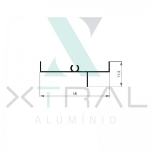 XTL-786 - (MTX-087) - PESO LINEAR: 0,18kg/m