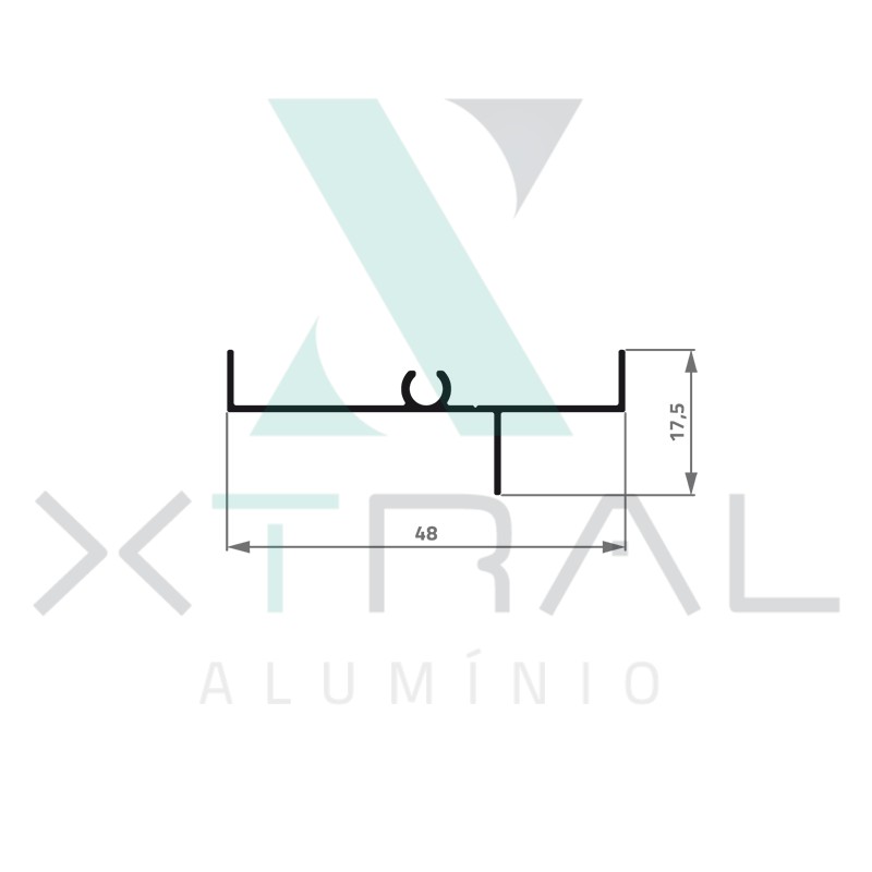 XTL-786 - (MTX-087) - PESO LINEAR: 0,18kg/m