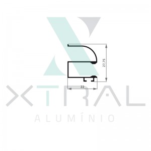 XTL-788 - (AL-082) - PESO LINEAR: 0,214kg/m