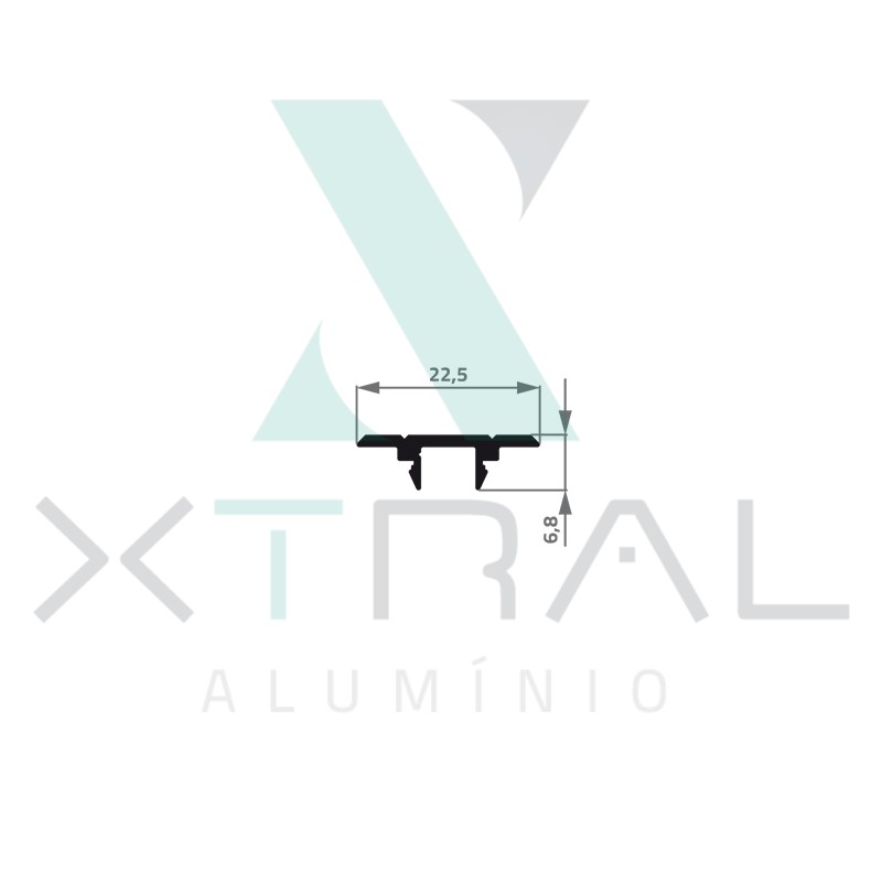 XTL-793 - (ALUK-476) - PESO LINEAR: 0,134kg/m