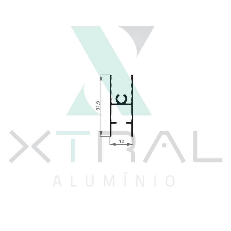 XTL-795 - (STL-037) - PESO LINEAR: 0,2kg/m