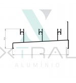 XTL-800 - (SM-304) - PESO LINEAR: 1,005kg/m