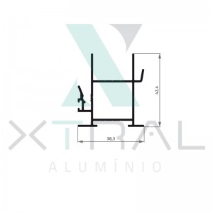 XTL-819 - (SM-333) - PESO LINEAR: 0,61kg/m
