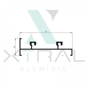 XTL-822 - (ANTIGO XTL-0) - PESO LINEAR: 0,62kg/m