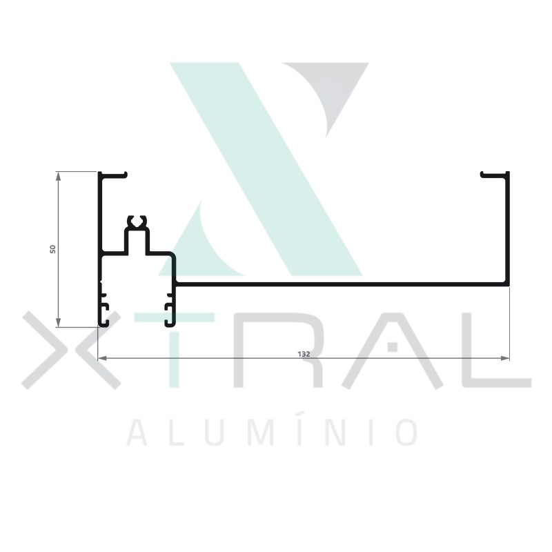XTL-825 - (SM-324) - PESO LINEAR: 1,093kg/m