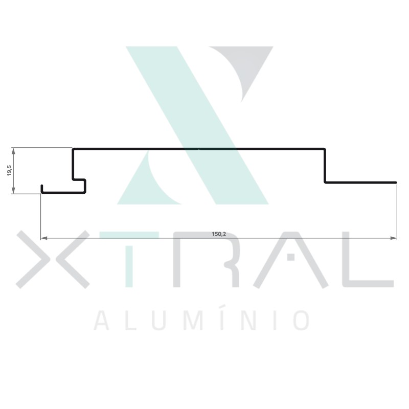 XTL-832 - (DES-393 (TLB) - PESO LINEAR: 0,527kg/m XTL-832 - (DES-393 (TLB) - PESO LINEAR: 0,527kg/m