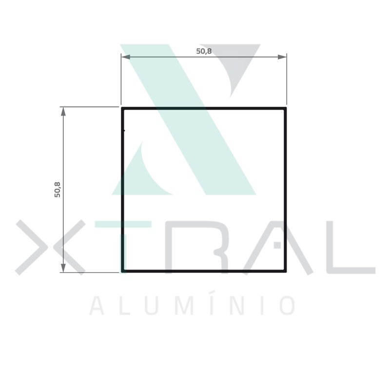 XTL-839 - (SG-8159) - PESO LINEAR: 0,487kg/m